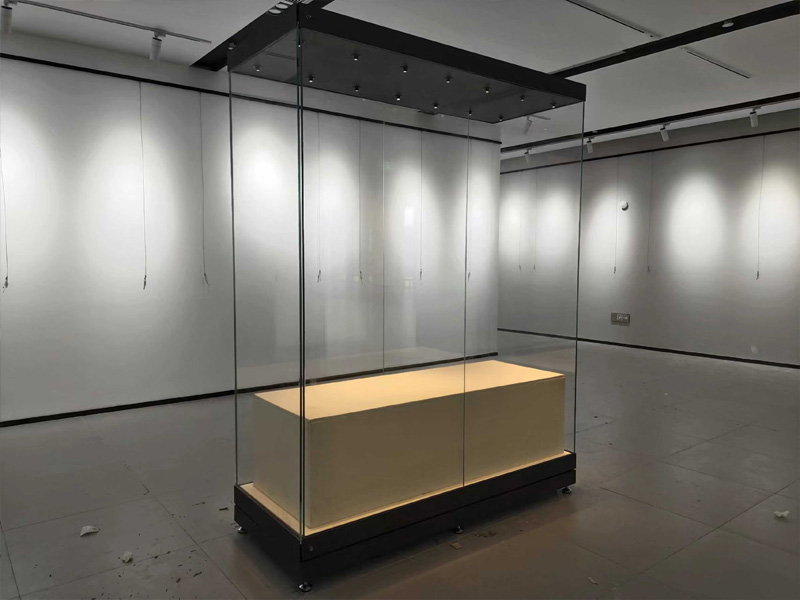 博物馆玻璃独立展示柜